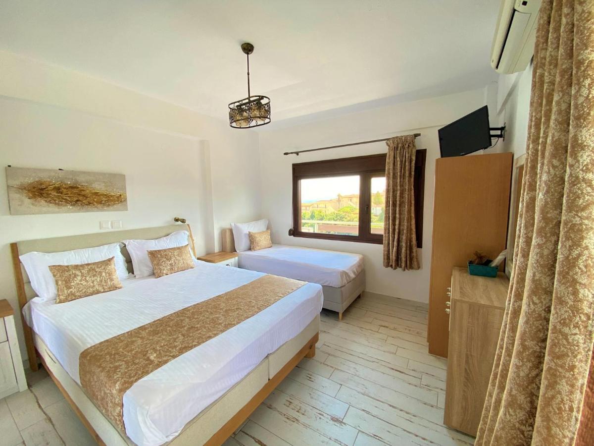 Marianna Sea View Afitos 아파트 외부 사진