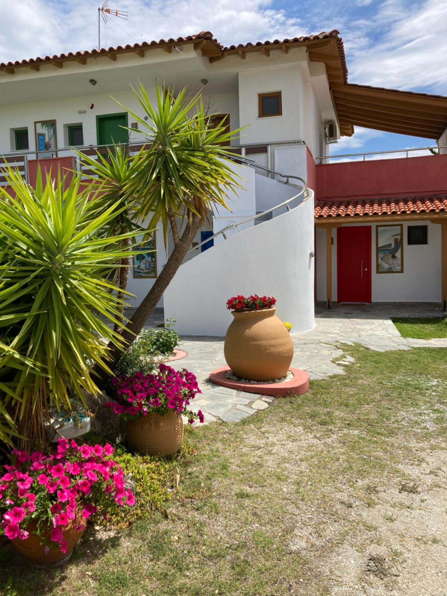 Marianna Sea View Afitos 아파트 외부 사진