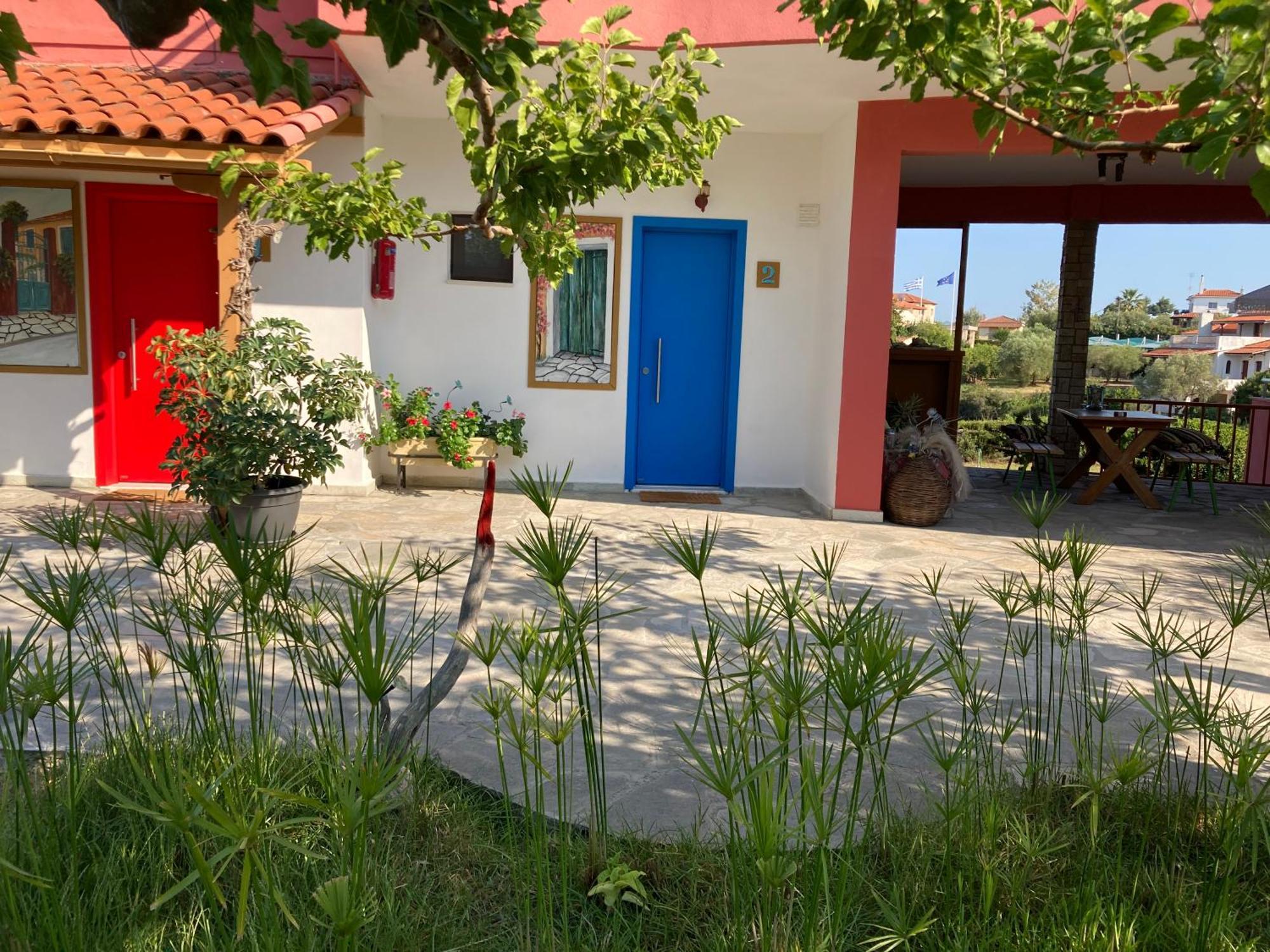 Marianna Sea View Afitos 아파트 외부 사진