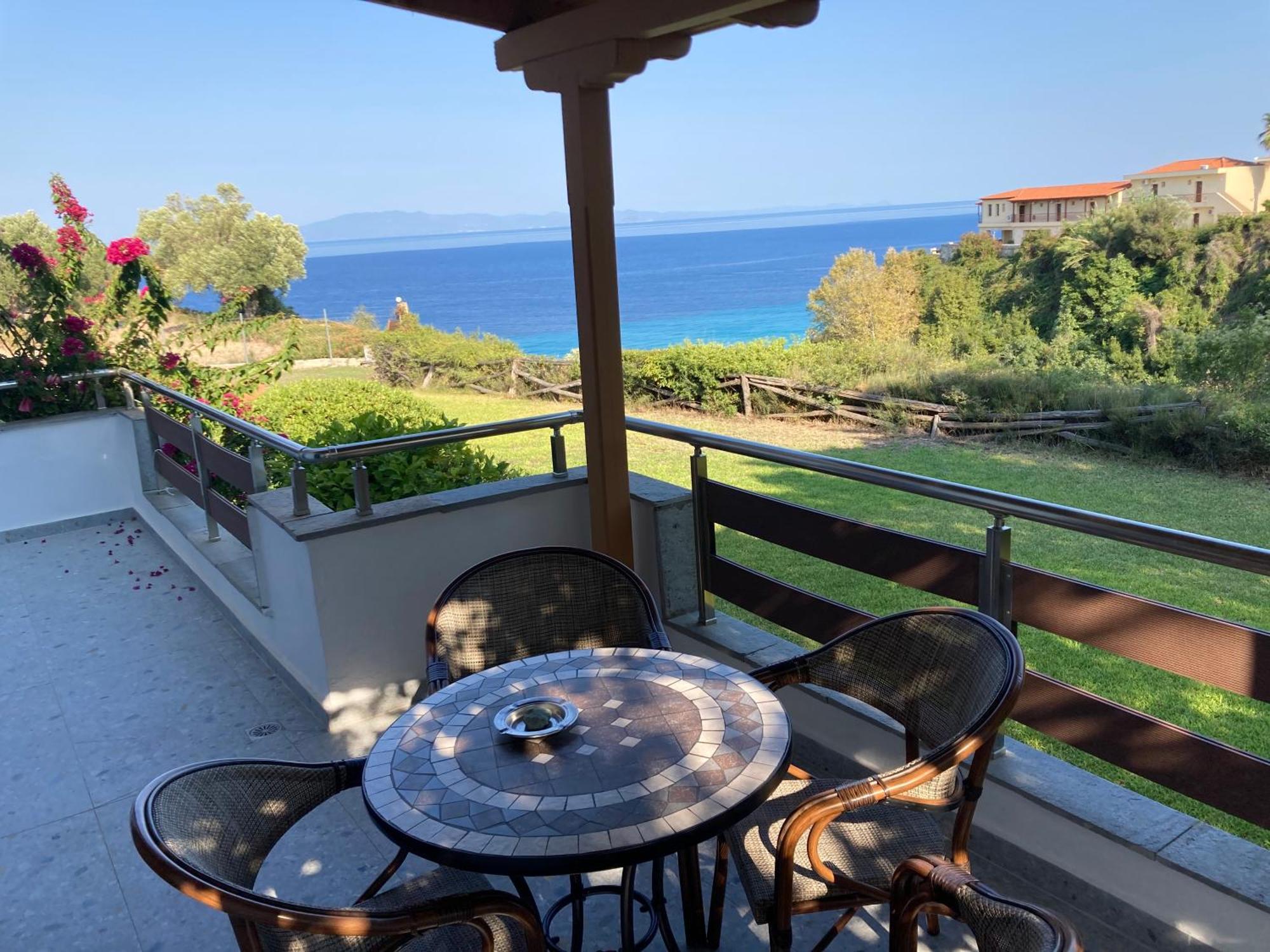 Marianna Sea View Afitos 아파트 외부 사진